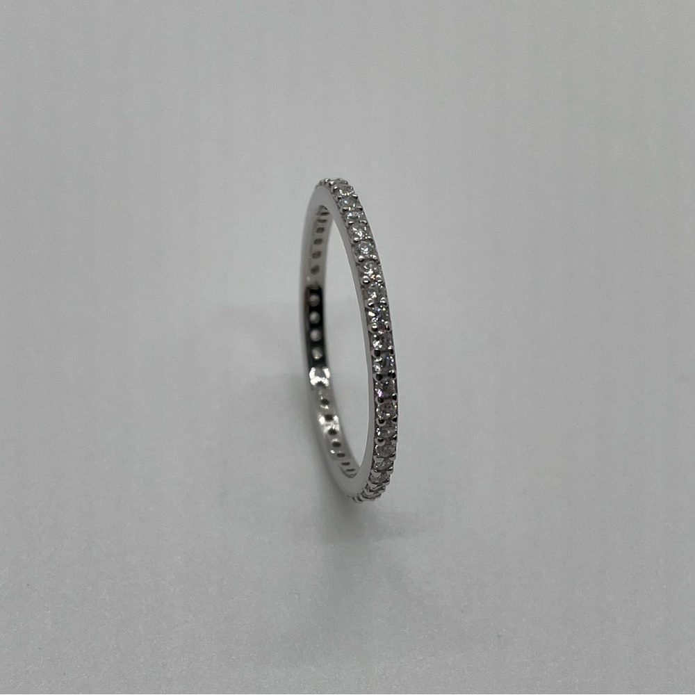 Sterling Silver Stack Ring/ Size 6,7 and 8